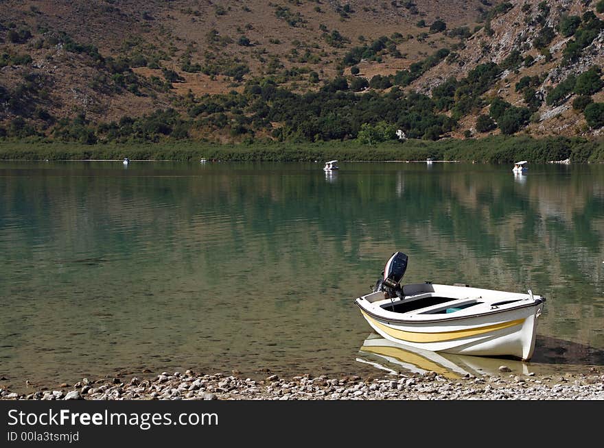 Boat at the lake