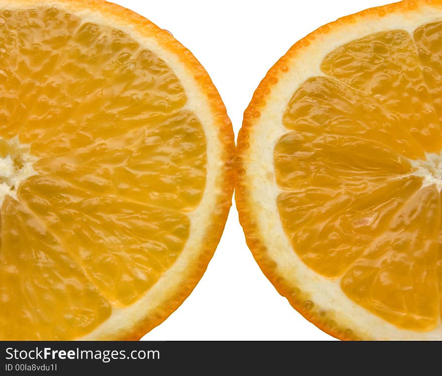 Orange, close-up