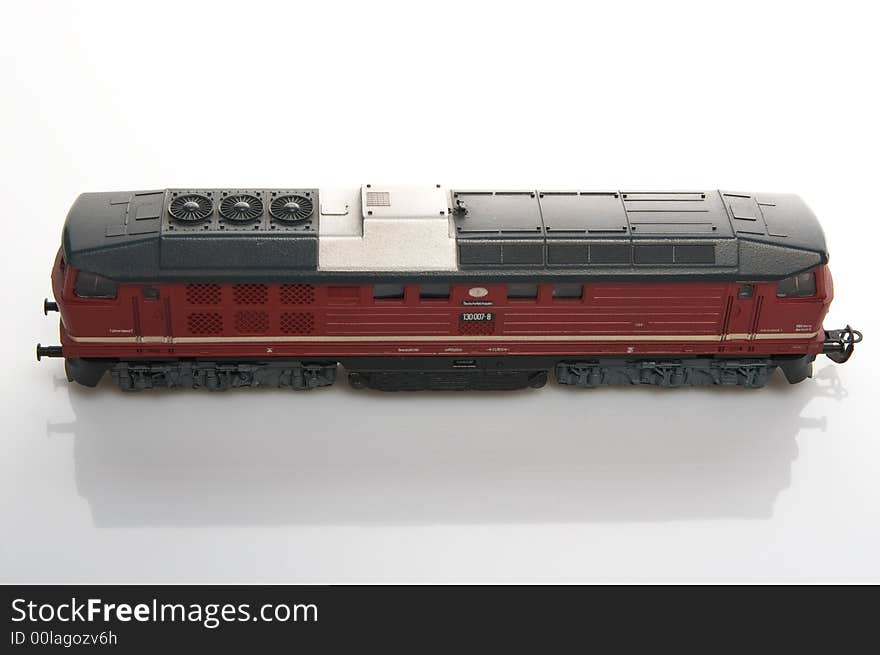 Toy diesel locomotive