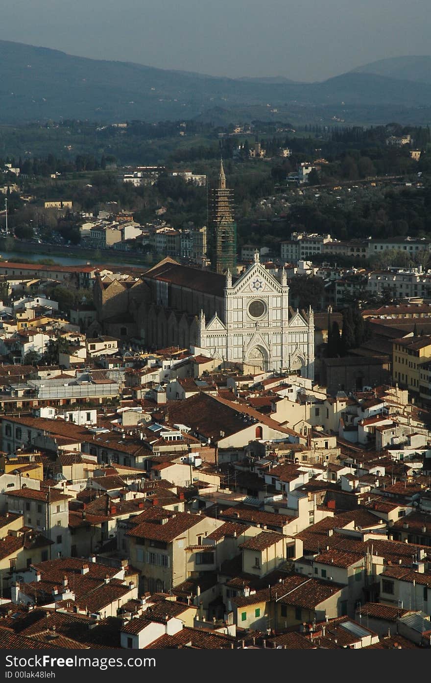 View of the city of Florence. View of the city of Florence