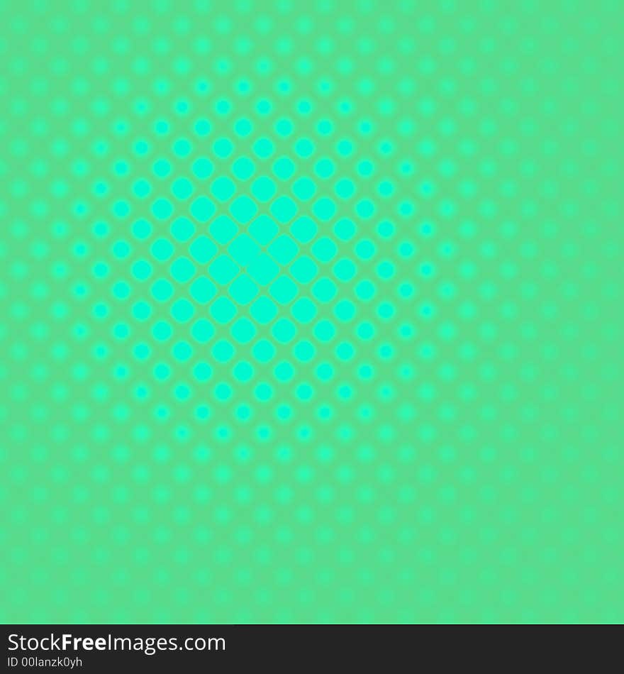 Computer generated fractal background with green, fading squares. Computer generated fractal background with green, fading squares.