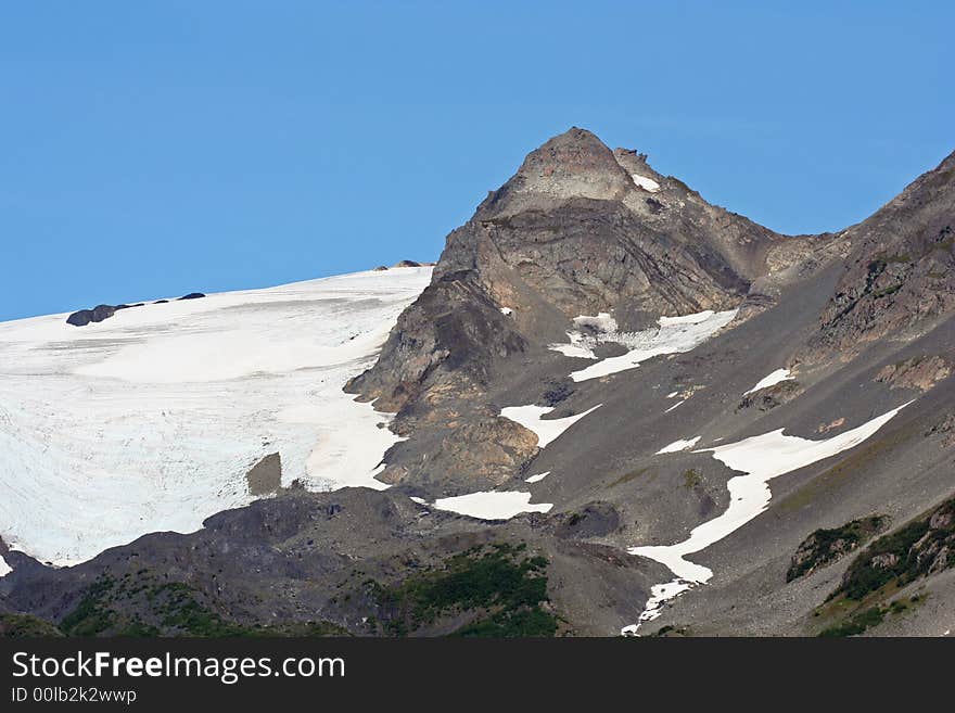 Glacier In Alaska