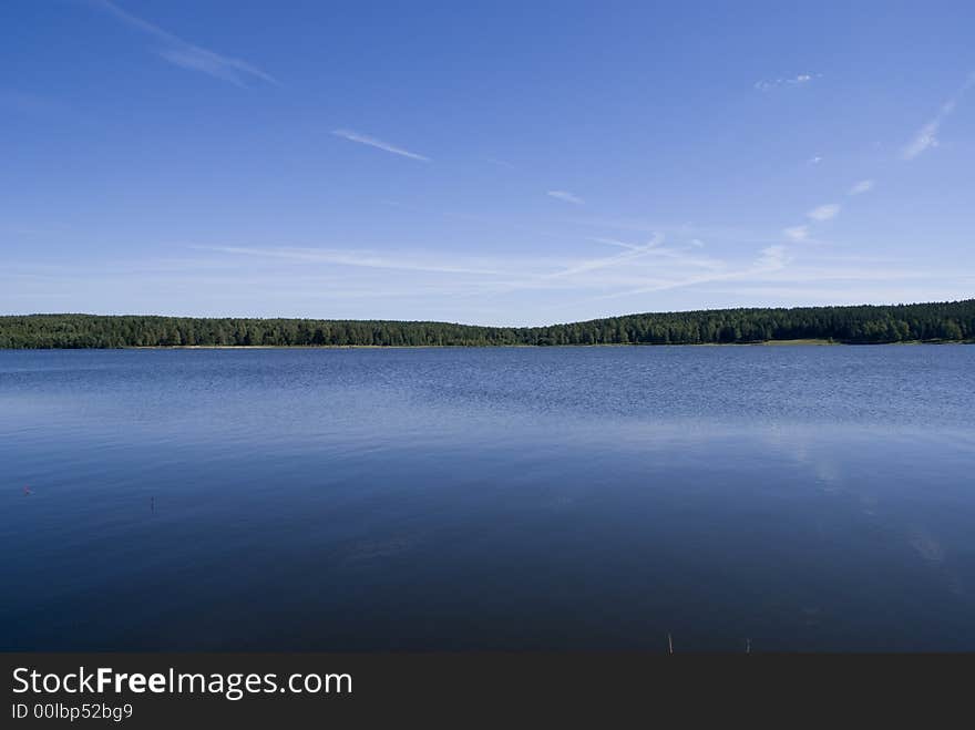 Lake on Siberia