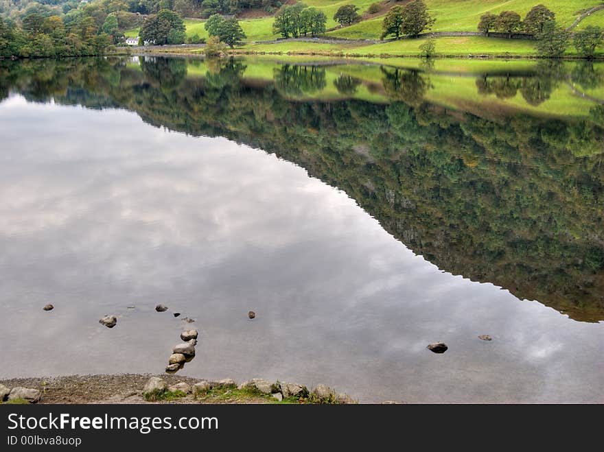 Reflections on Rydal Water