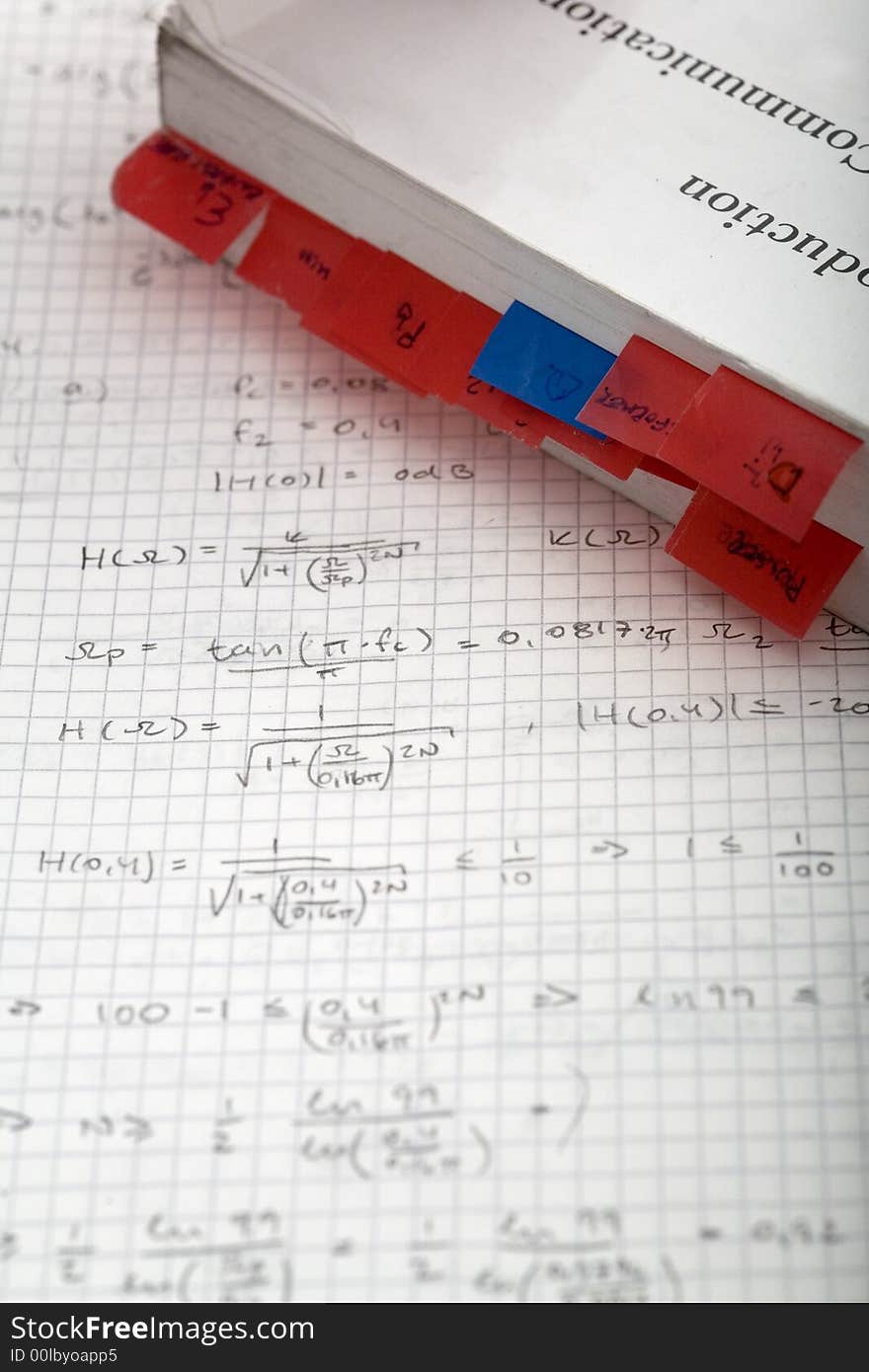 Advanced calculations and a well used reference literature. Advanced calculations and a well used reference literature.