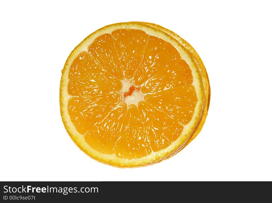 A slices of orange