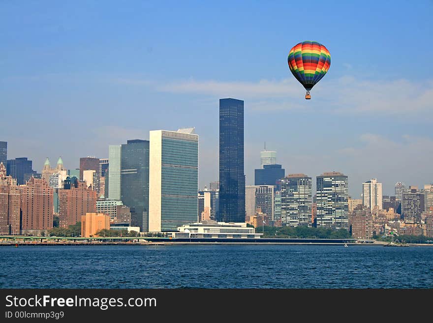 The United Nations Building in New York City