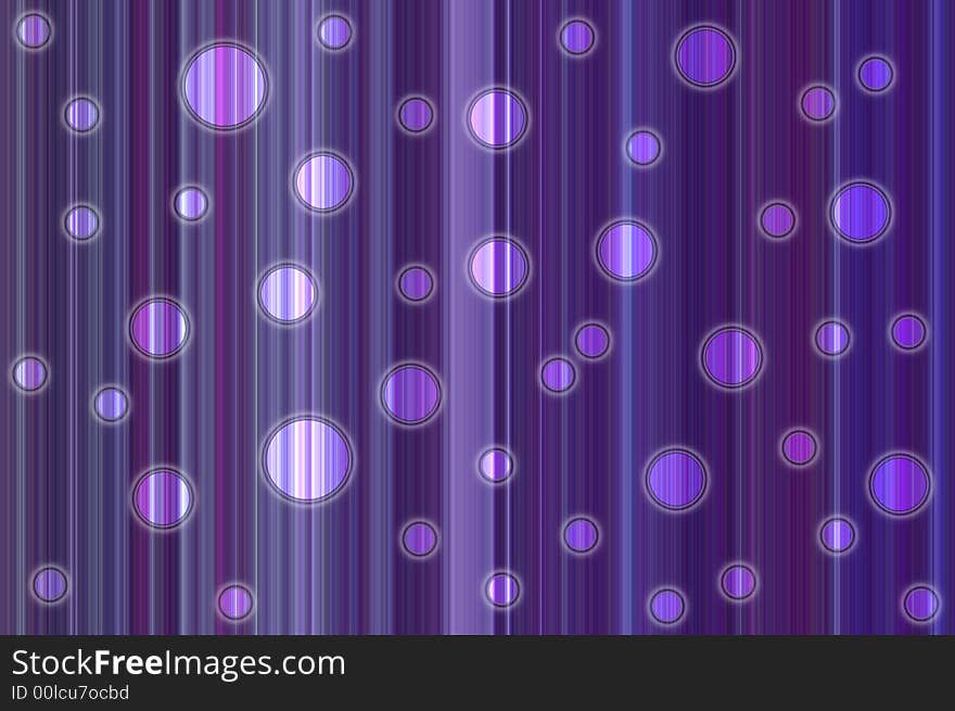 Violet abstract with glowing circles. Violet abstract with glowing circles