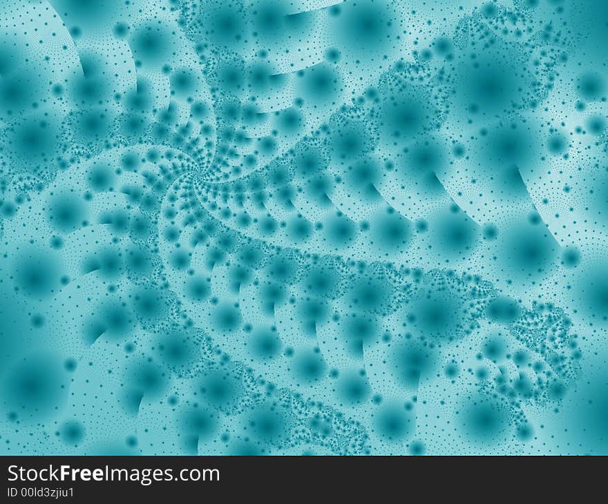 Generated fractal graphic - Ice background