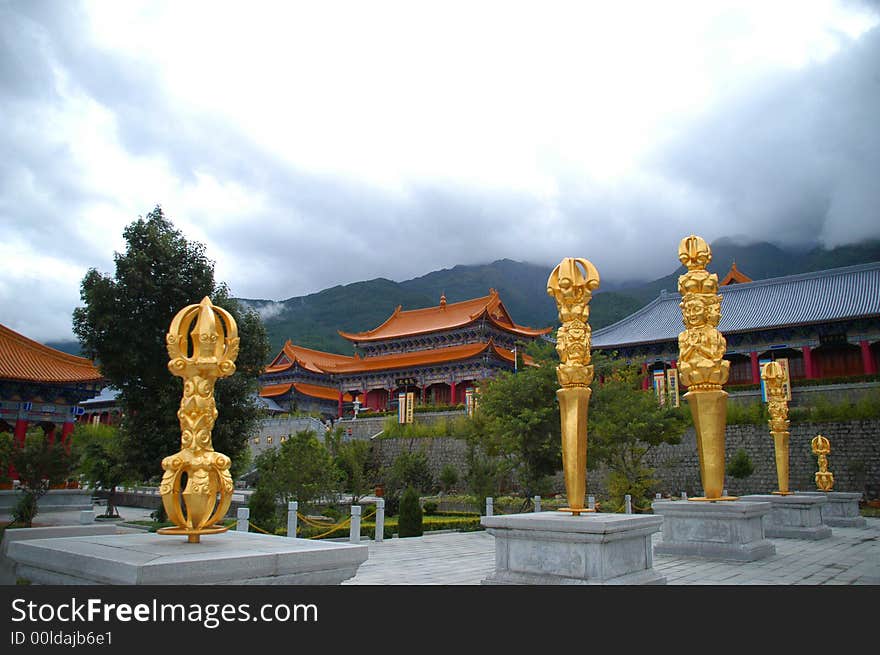 The Chongsheng Temple in China