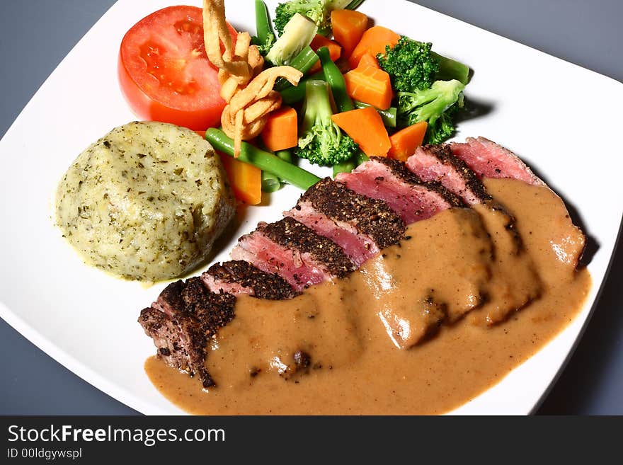 Steak & Vegetables 03