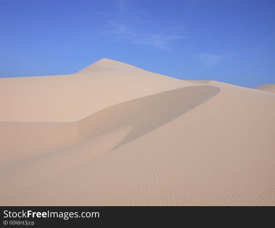 Desert in vietnam