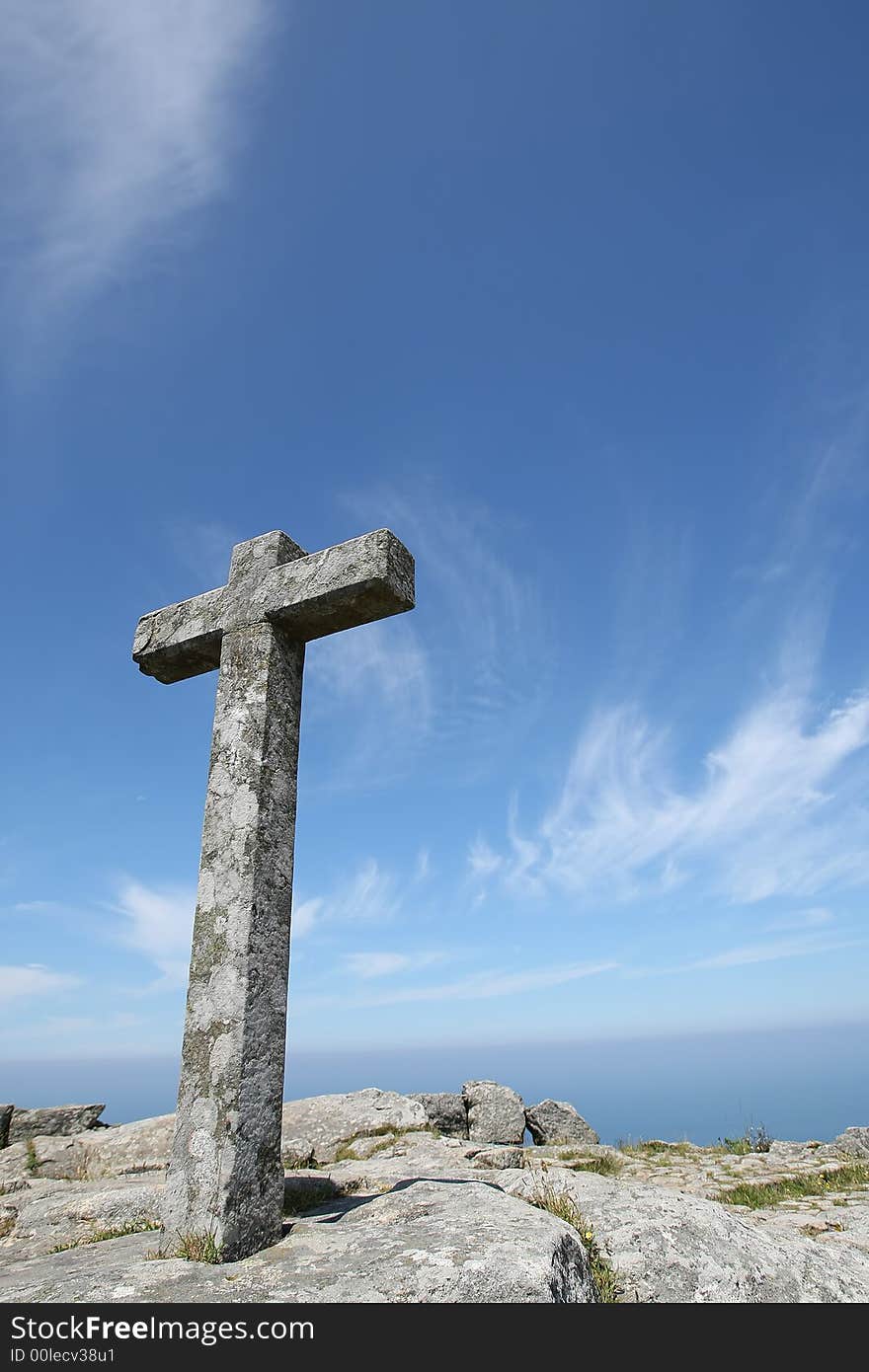 Cross In A Blue Sky