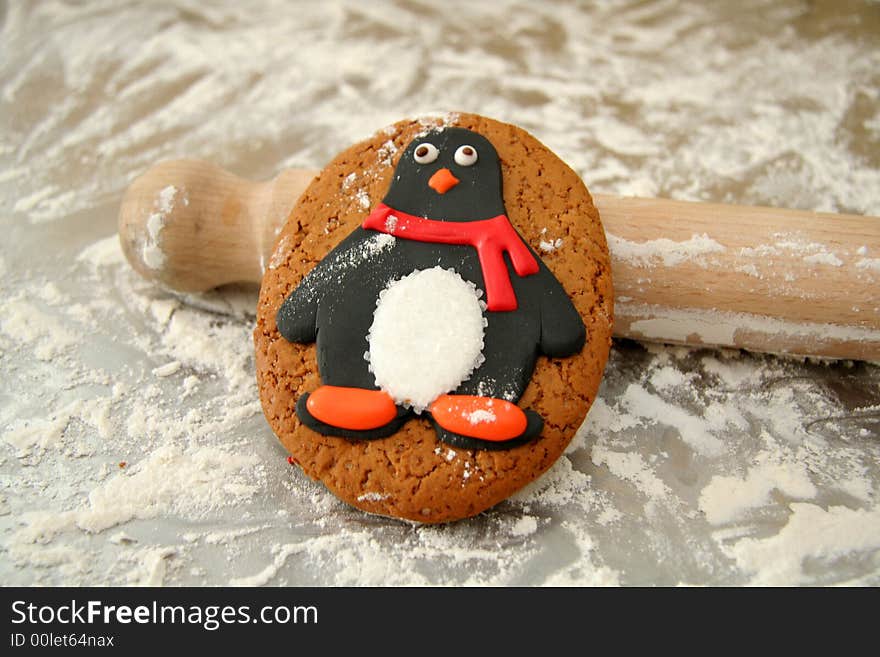 Penguin Cookie