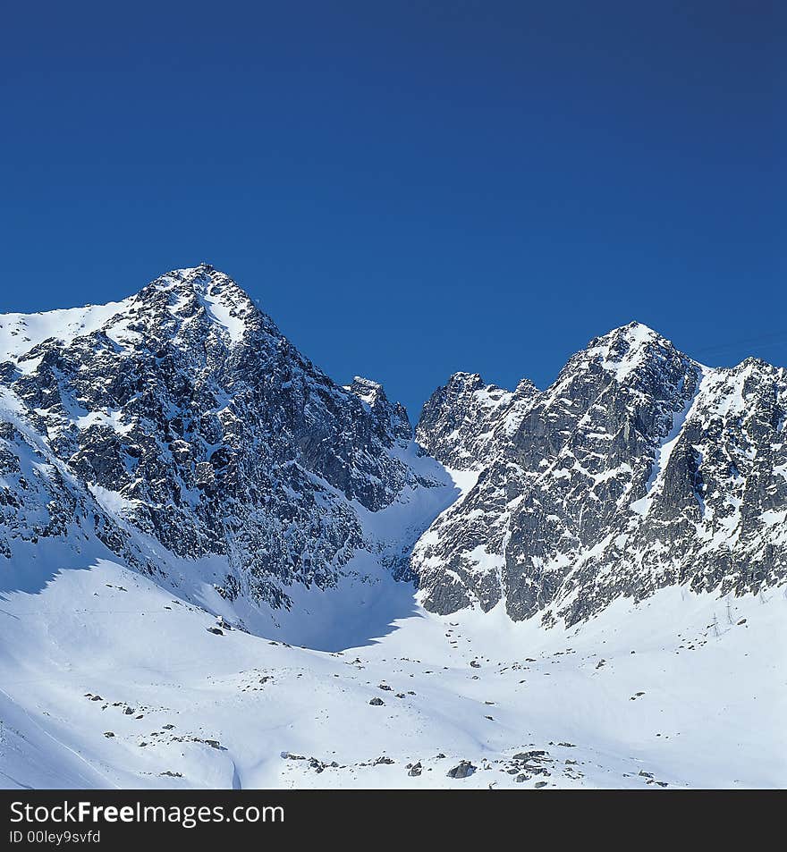 Lomnicky peak, High Tatras, Slovakia