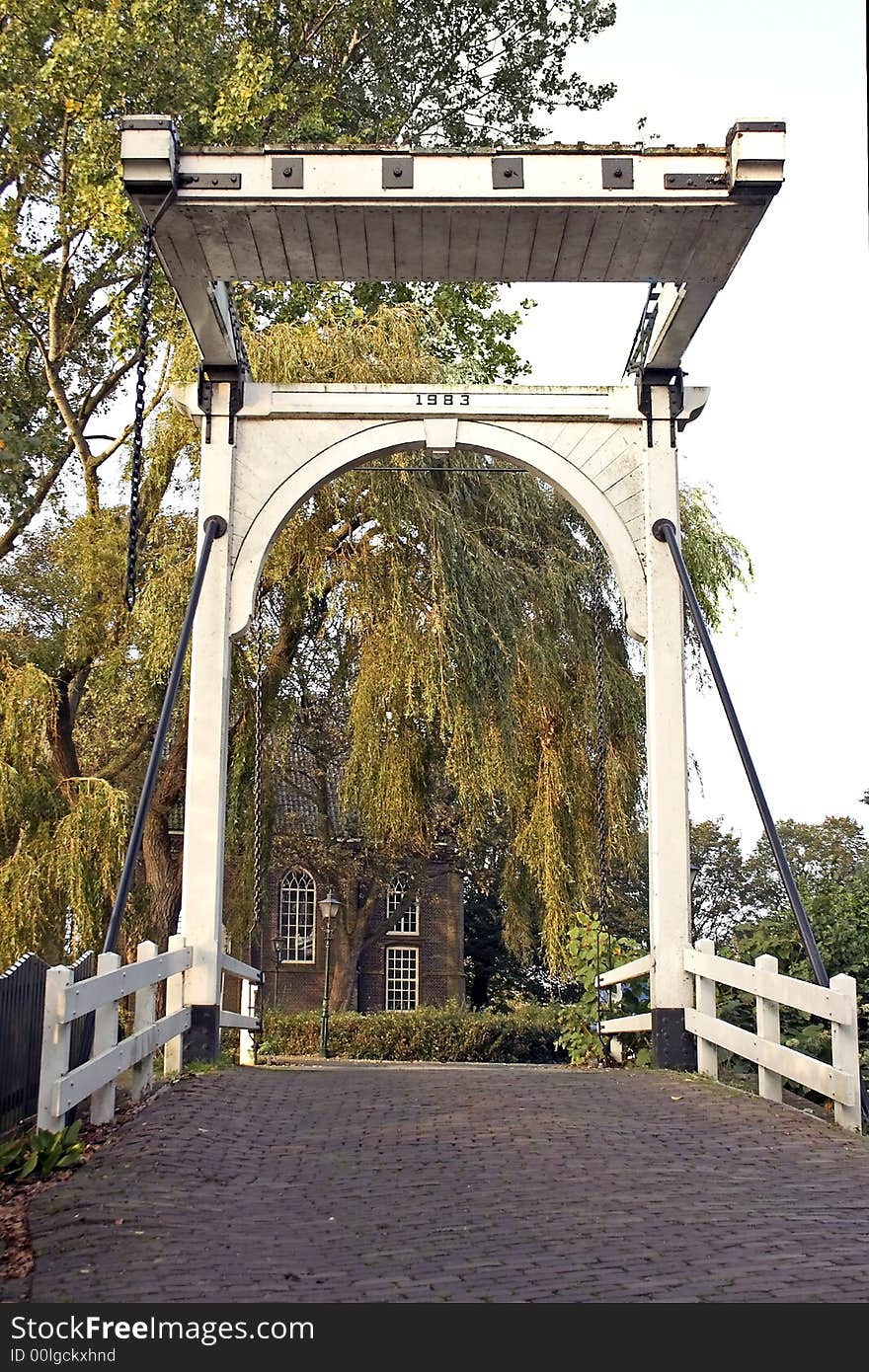 Drawbridge in Holland