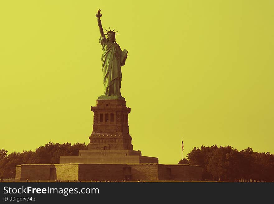 Statue of liberty, new york, america