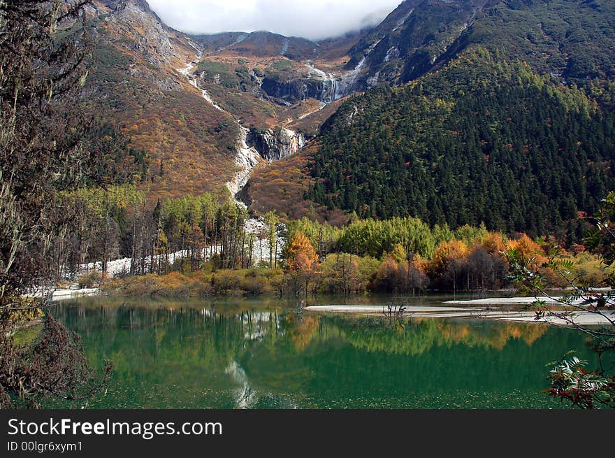 Bi-Peng valley is a beautiful valley lies in the north-west of Sichuan P.R.China.