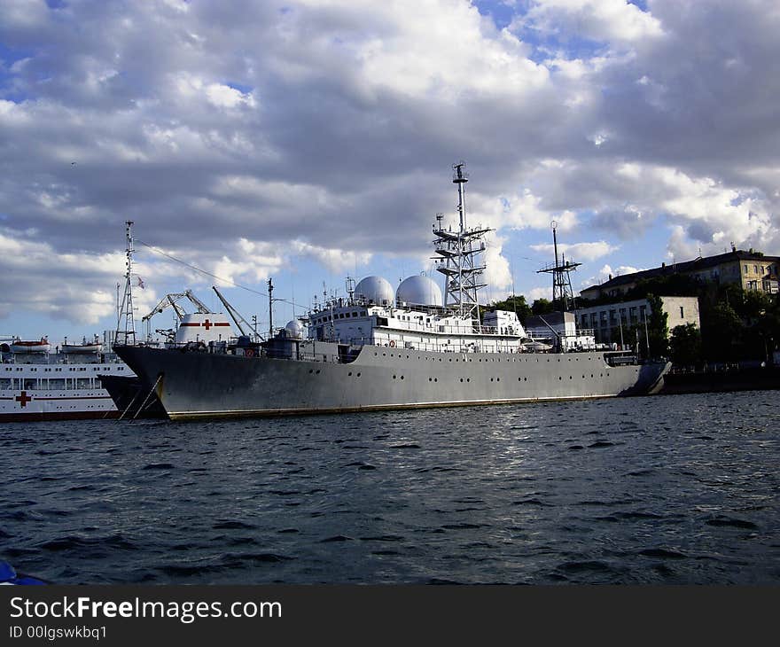 Old naval port of Sevastopol (Crimea, Ukraine). Old naval port of Sevastopol (Crimea, Ukraine)