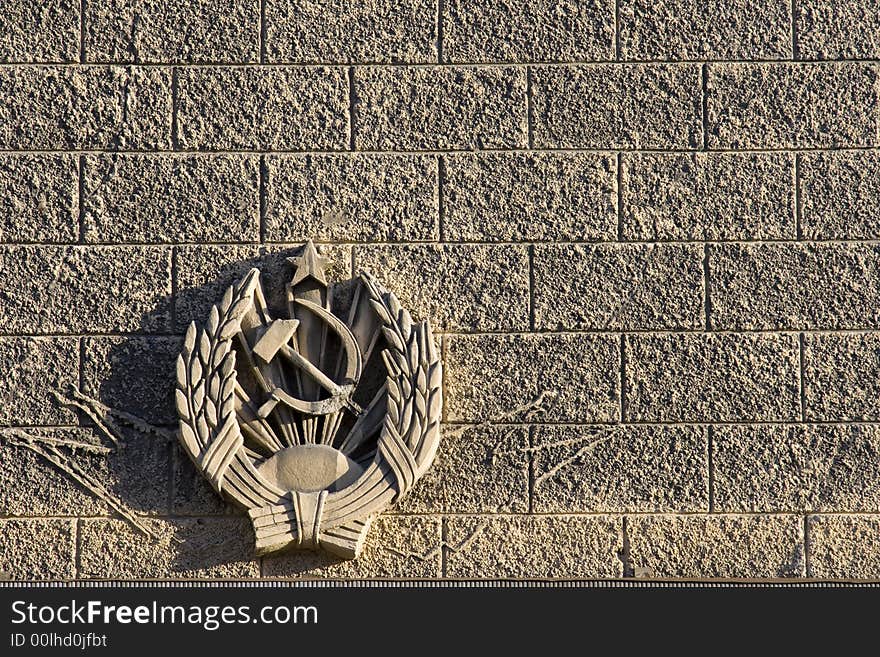 Soviet plaque