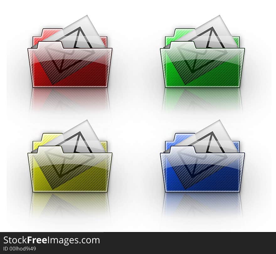 Mail Folder Button