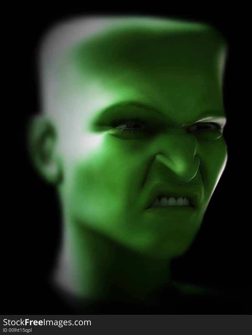 An image of a angry  Frankenstein monster. A suitable Halloween image. An image of a angry  Frankenstein monster. A suitable Halloween image.