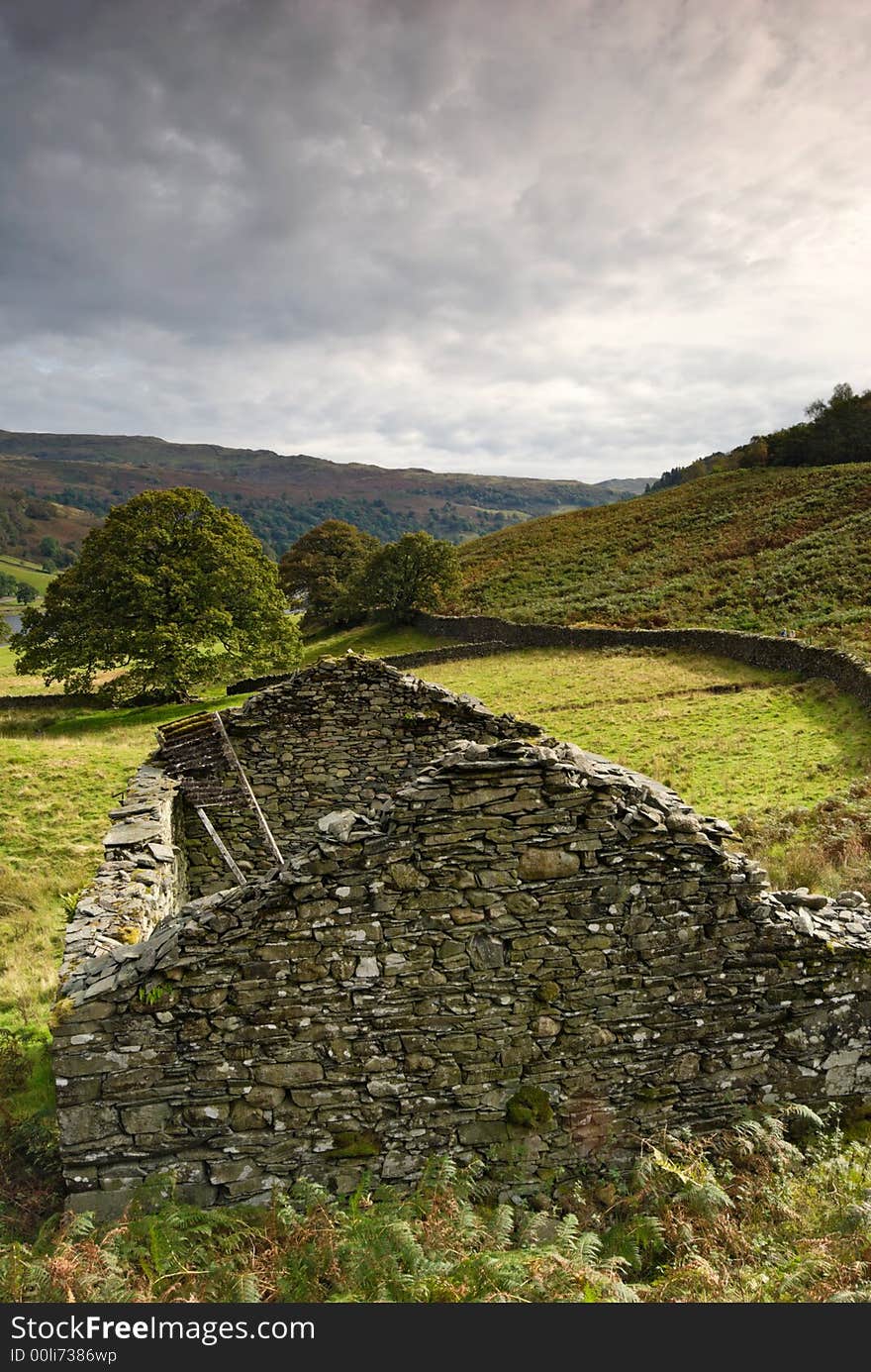 Ruined Stone buit barn