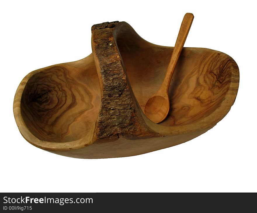 Wooden bowl