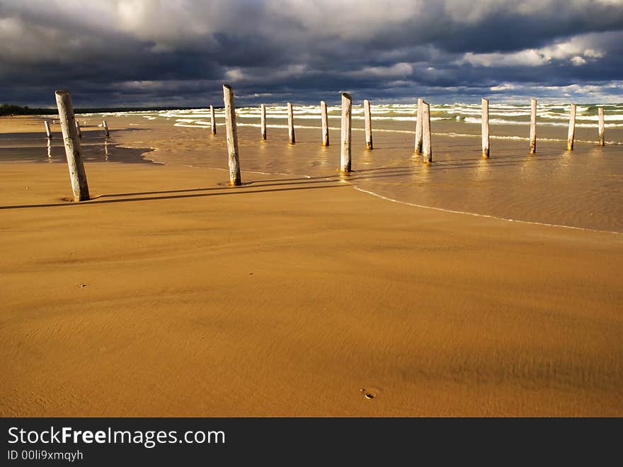 Stormy Beach