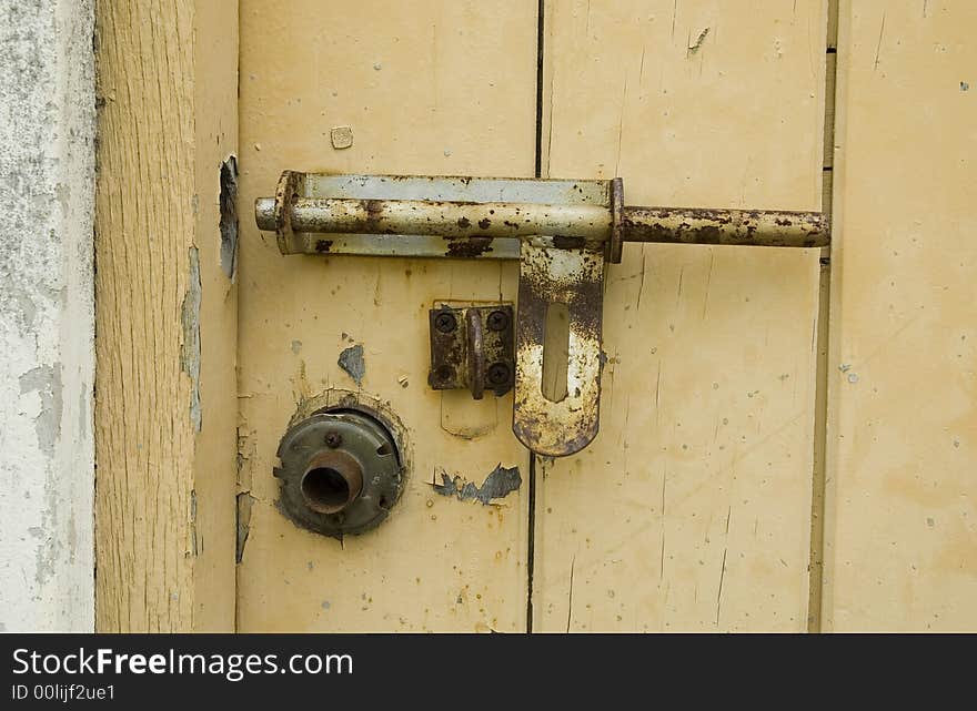 Rusty Padlock