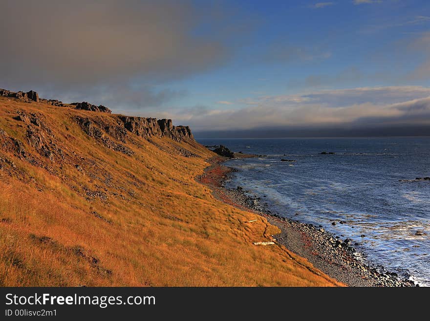 Iceland Seaside , Hdr