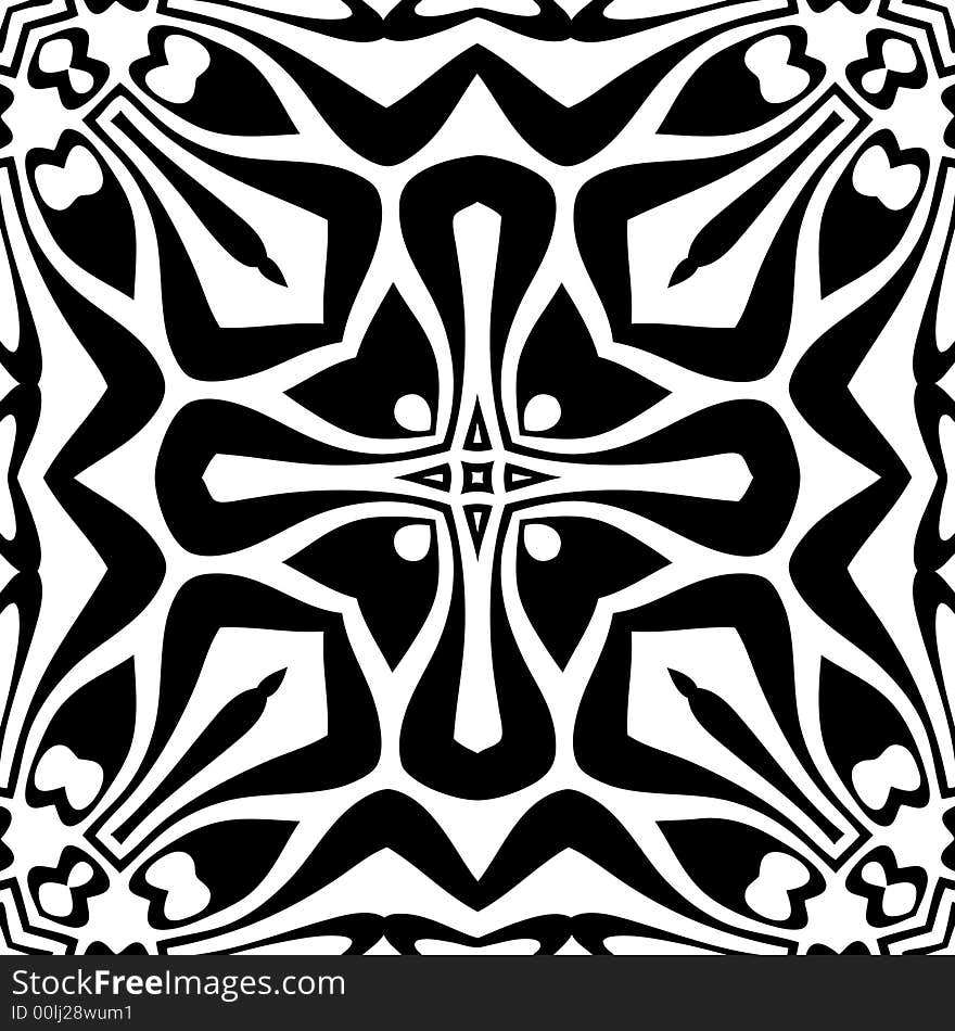 Abstract seamless  pattern - digital artwork. Abstract seamless  pattern - digital artwork