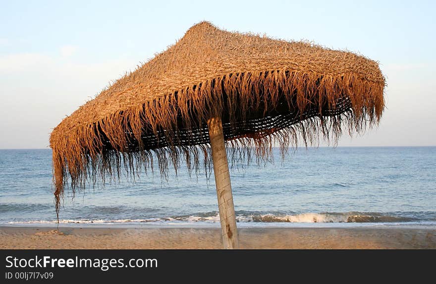 Beach view in Spain, Europe