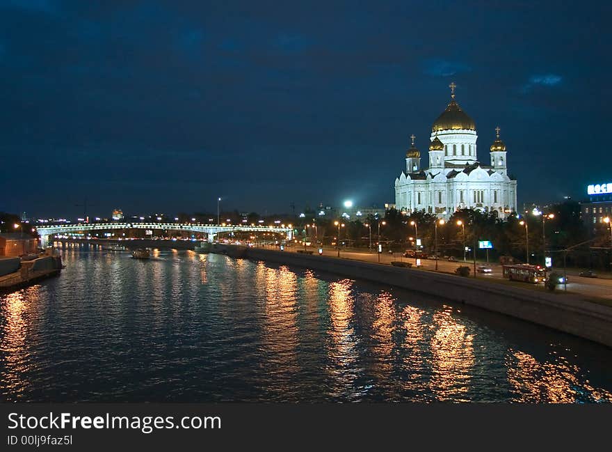 The Cathedral of Christ the Savior, Moscow, Russia