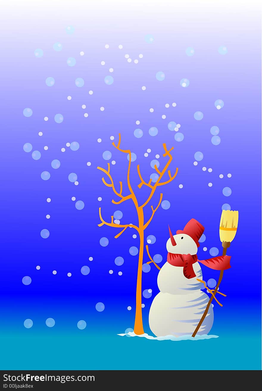 The Hopeful Snowman