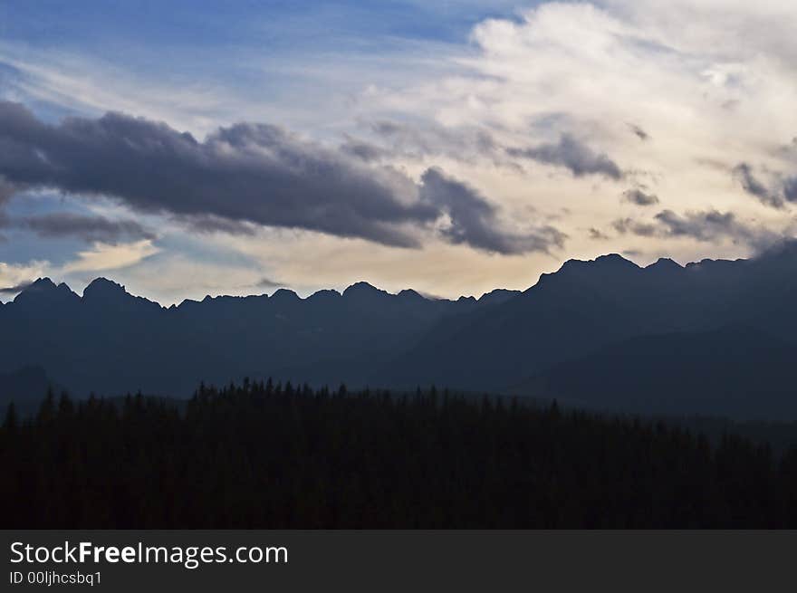 Tatras from Glodowka 3