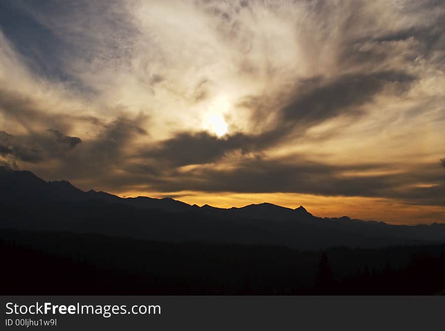 Tatras from Glodowka 4