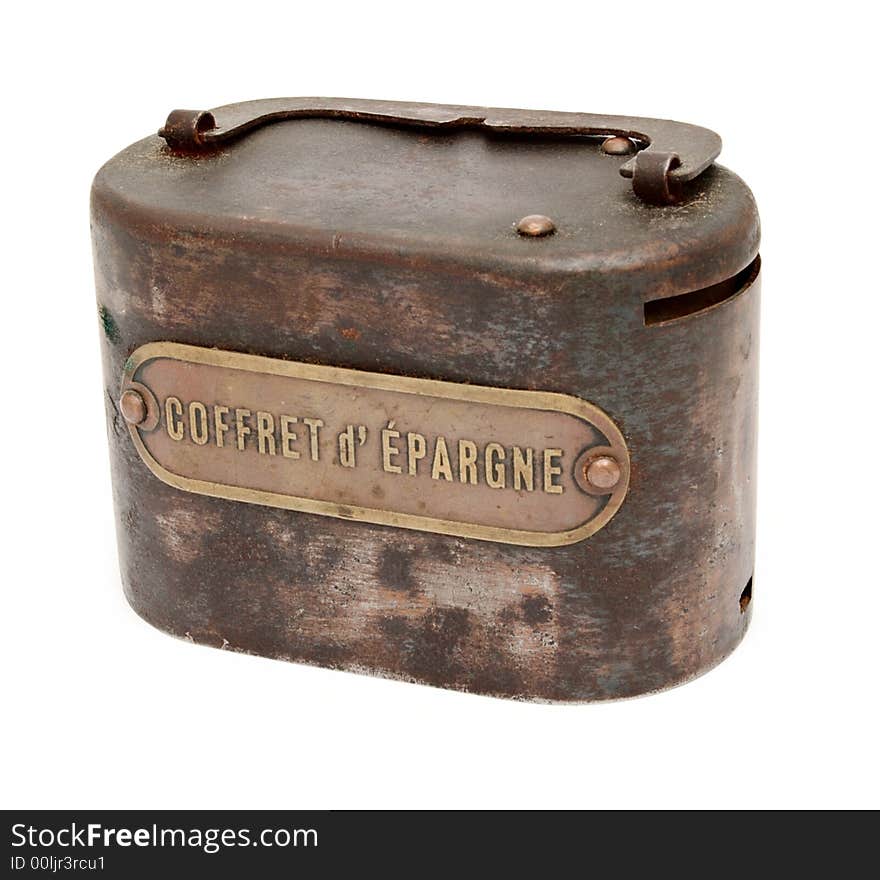 Antique coin bank