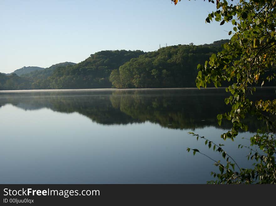 Scenic lake