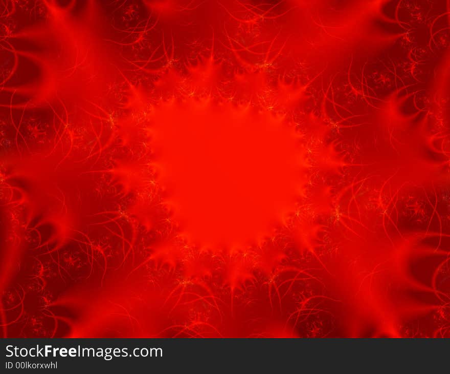 Abstract design background. Fractal illustration