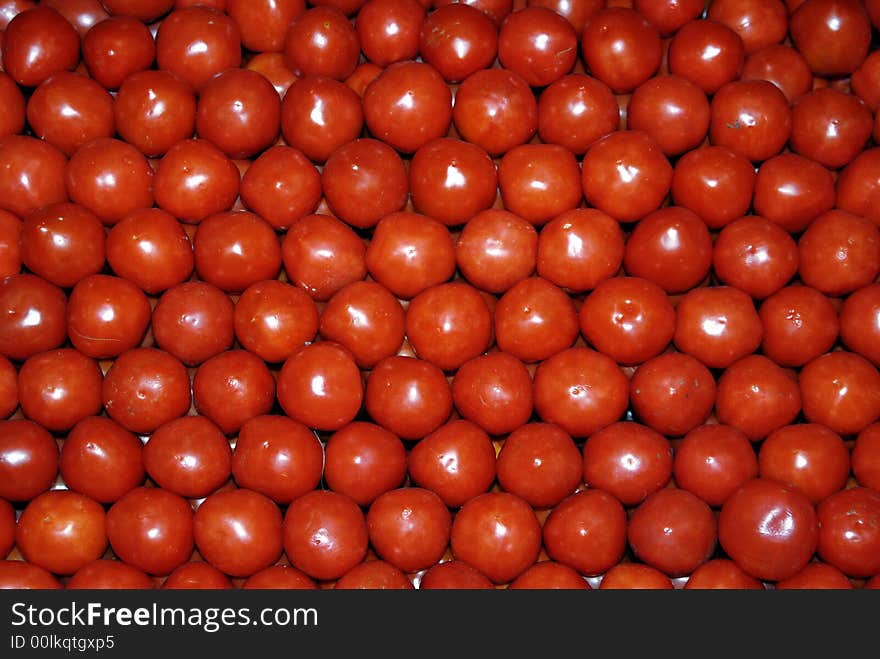 Tomatoes At The Market