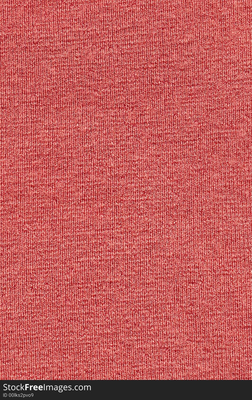 Red Wool Background