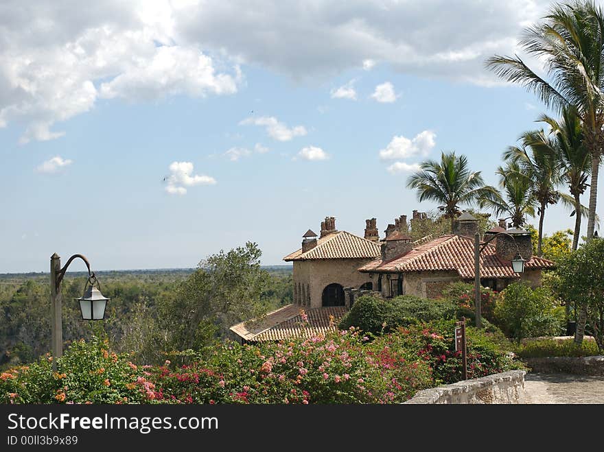 Views of altos de chavon