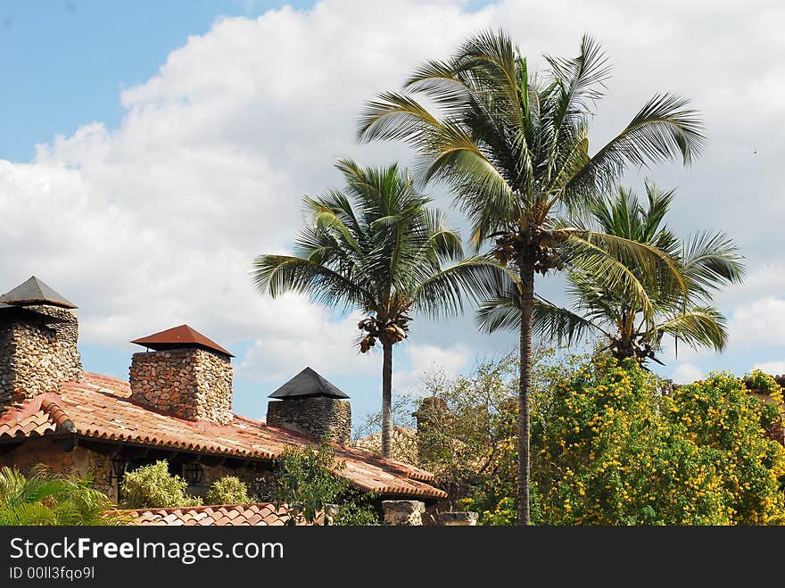 Views of altos de chavon