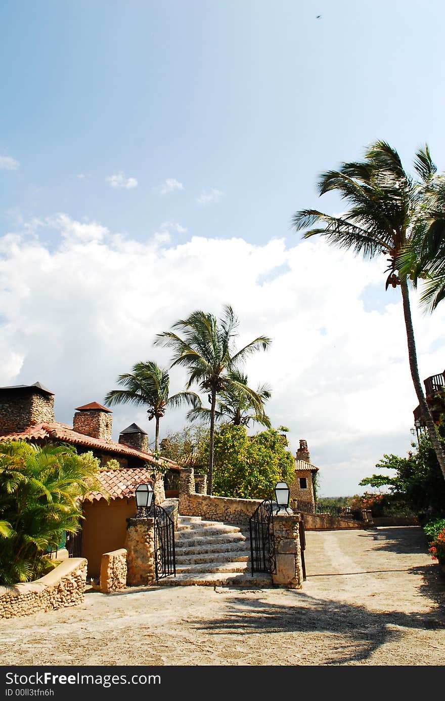 Views of altos de chavon