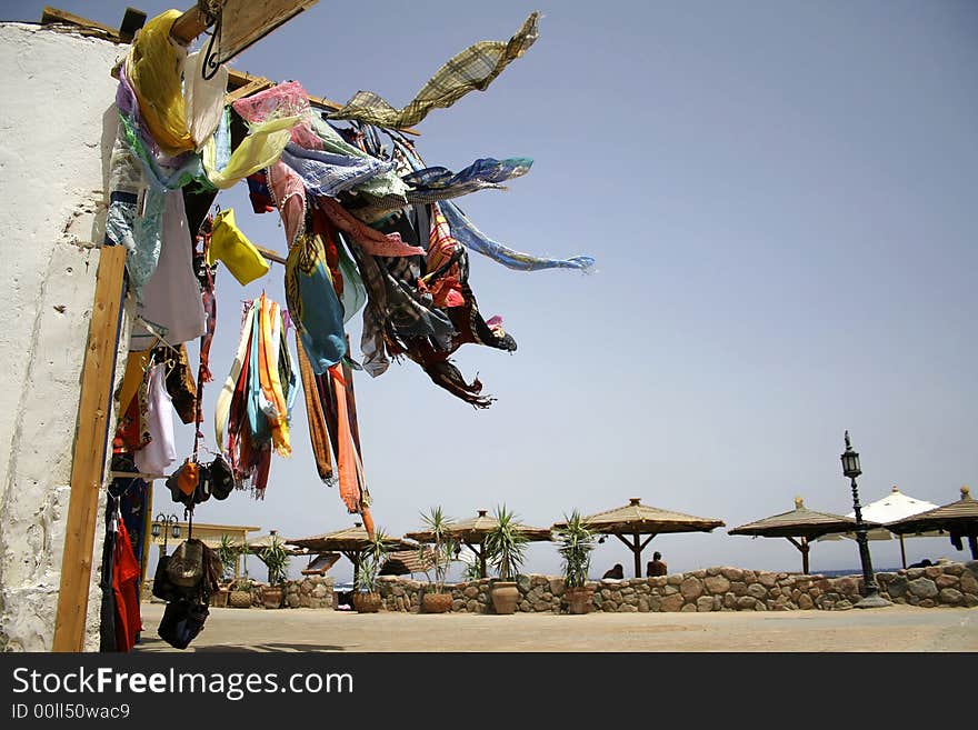 Local market in dahab, red sea region, sinai, egypt