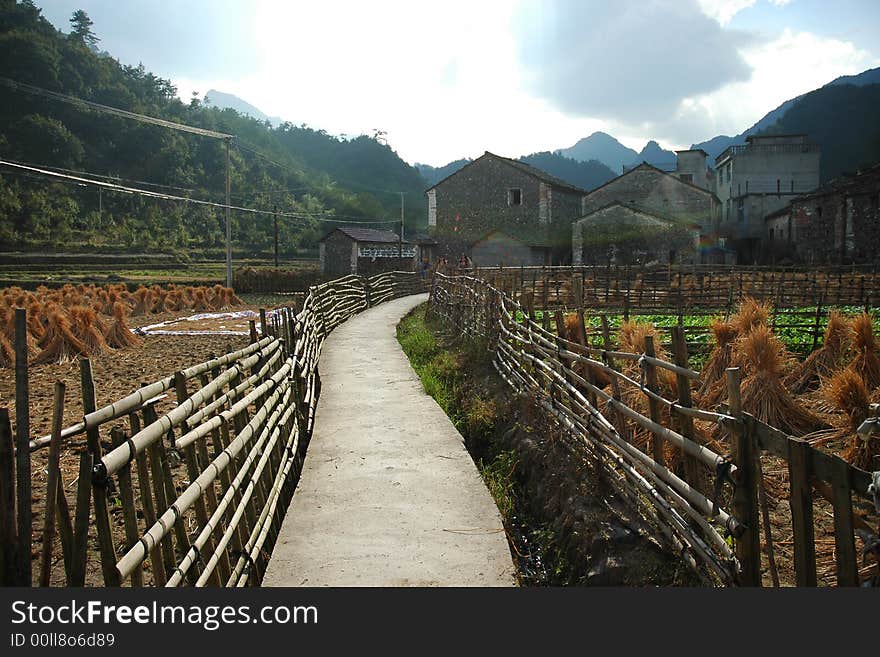 Chinese Country Road