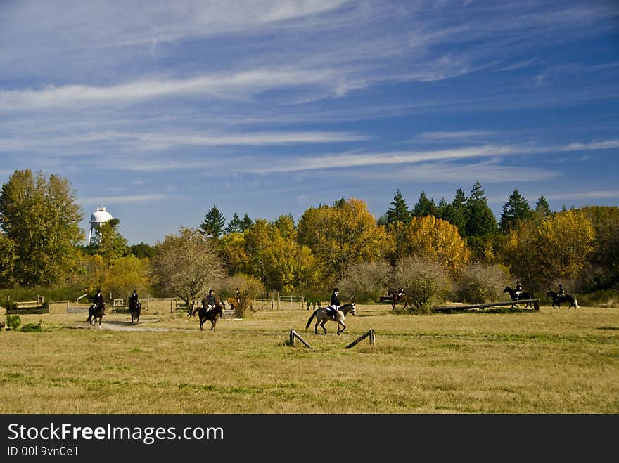 Horse Show Pasture Field