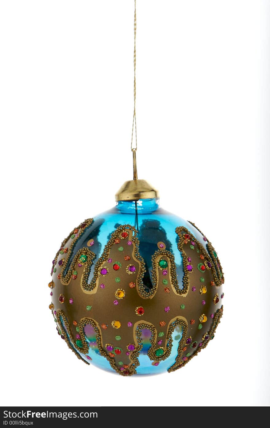 Christmas decoration blue