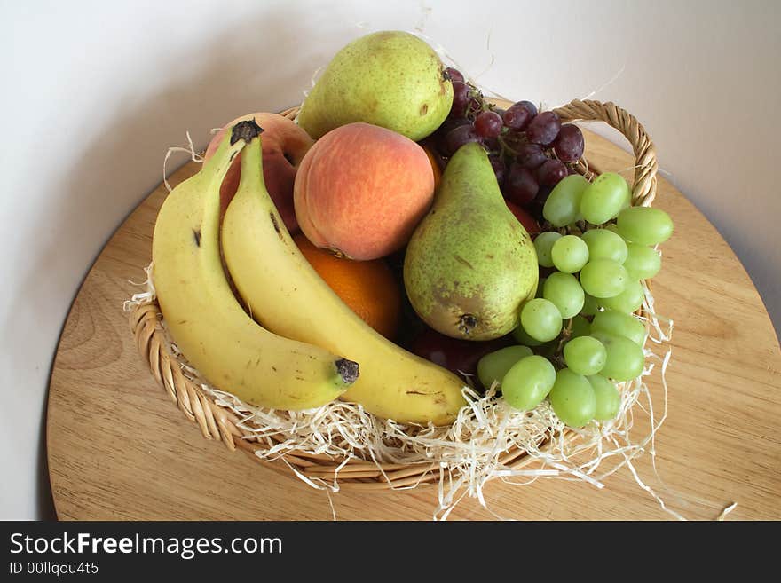 Fresh fruit basket